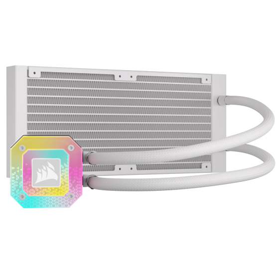 Cooler Corsair iCUE H100i ELITE CAPELLIX XT Liquid CPU Cooler, White CW-9060072-WW