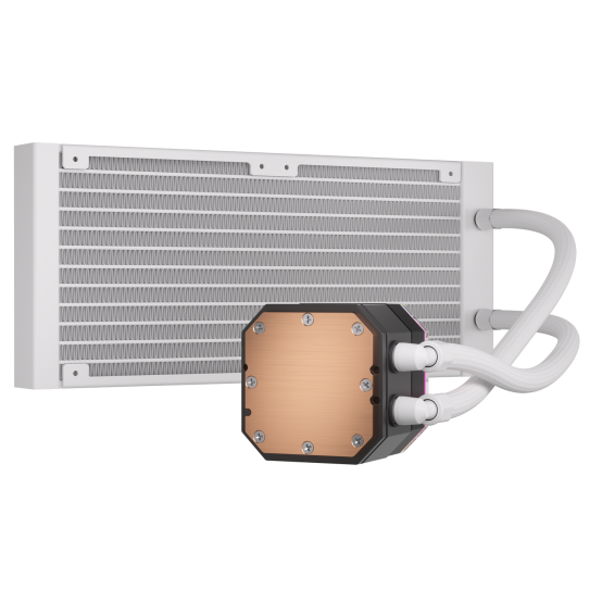 Cooler Corsair iCUE H100i ELITE CAPELLIX XT Liquid CPU Cooler, White CW-9060072-WW