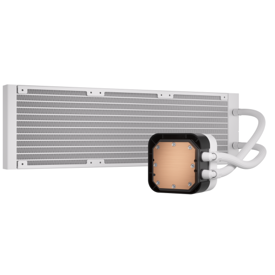 Cooler Corsair iCUE H150i ELITE LCD XT Display Liquid CPU Cooler, White CW-9060077-WW