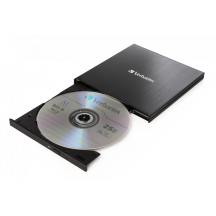 Unitate optica Verbatim External Slimline CD/DVD Writer with USB-C Connection 43886