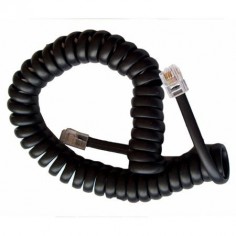 Cablu  CABLU TELEFONIC SPIRALAT 2.1M NEGRU TEL0032A-2.1