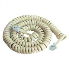 Cablu  CABLU TELEFONIC SPIRALAT 2.1M ALB TEL0032F-2.1