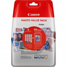 Cartus Canon CLI-571 Photo Value Pack BS0386C006AA