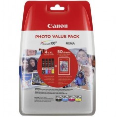Cartus Canon CLI-551XL Photo Value Pack BS6443B006AA