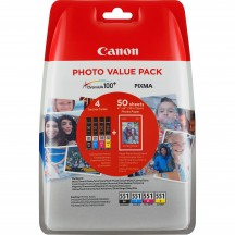 Cartus Canon CLI-551 Photo Value Pack BS6508B005AA