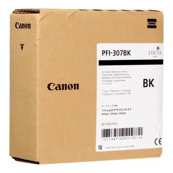 Cartus Canon PFI-307BK CF9811B001AA