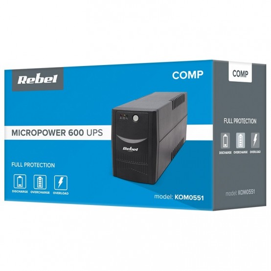 UPS Rebel Micropower 600 KOM0551