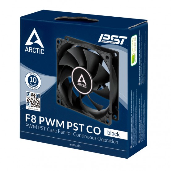 Ventilator Arctic F8 PWM PST CO, negru ACFAN00206A