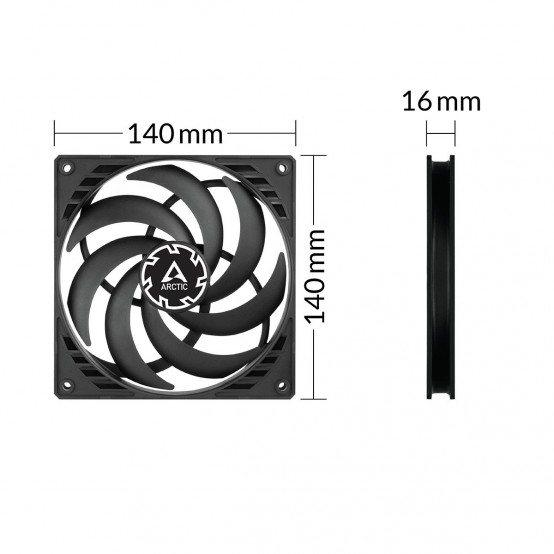 Ventilator Arctic P14 Slim PWM PST ACFAN00268A