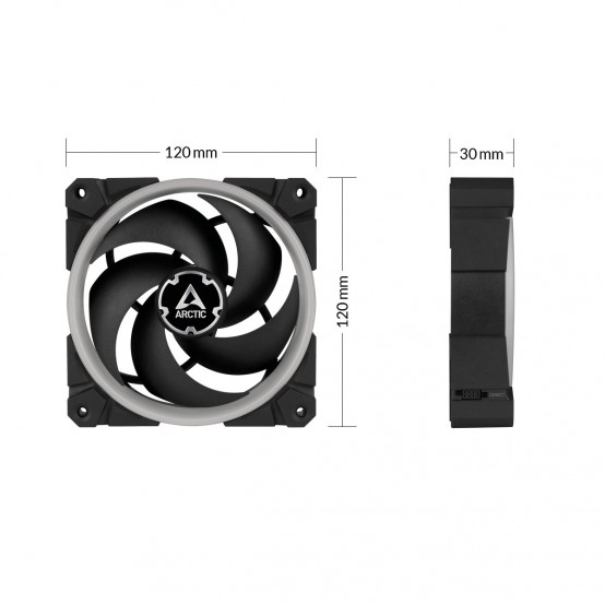 Ventilator Arctic BioniX P120 A-RGB ACFAN00146A