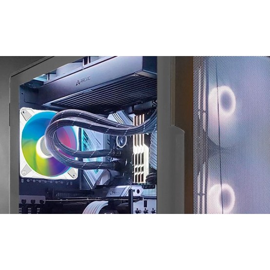 Ventilator Arctic P12 PWM PST A-RGB 0dB (Alb) ACFAN00254A