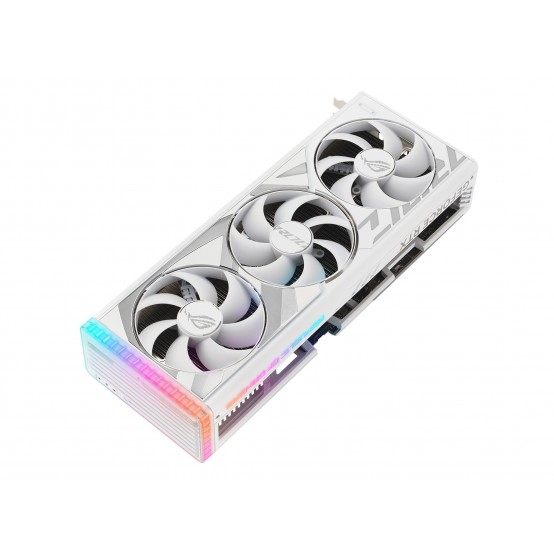 Placa video ASUS ROG Strix GeForce RTX 4090 24GB GDDR6X White OC Edition ROG-STRIX-RTX4090-O24G-WHITE