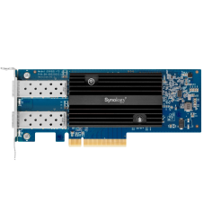 Placa de retea Synology Dual-port SFP28 add-in card designed to accelerate bandwidth-intensive workflows E25G21-F2