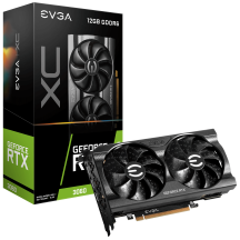 Placa video EVGA GeForce RTX 3060 XC GAMING 12G-P5-3657-KR