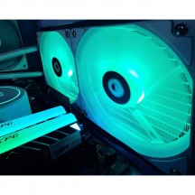 Ventilator ID-Cooling XF-12025-RGB-SNOW
