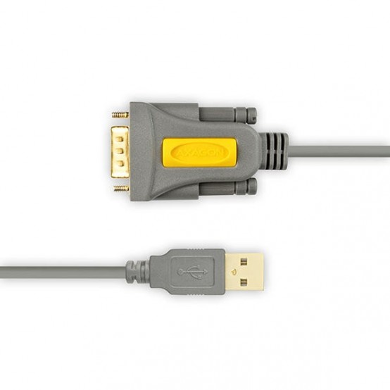 Adaptor Axagon USB2.0 la Serial RS-232 DB9, Adaptor FTDI ADS-1PQ