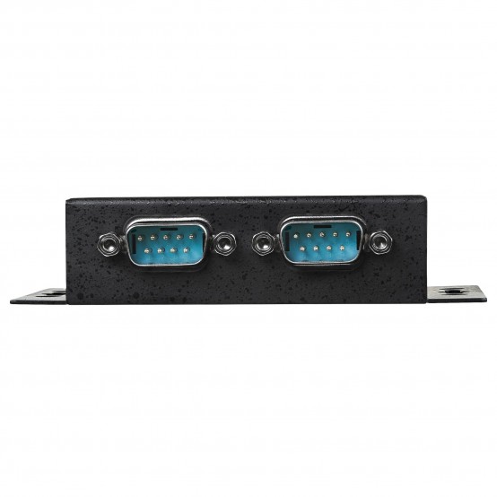 Adaptor StarTech.com 2 Port Industrial Wall Mountable USB to Serial Adapter Hub with DIN Rail Clips ICUSB2322I