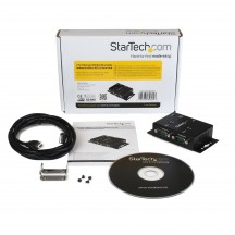 Adaptor StarTech.com 2 Port Industrial Wall Mountable USB to Serial Adapter Hub with DIN Rail Clips ICUSB2322I