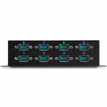 Adaptor StarTech.com 8 Port USB to DB9 RS232 Serial Adapter Hub – Industrial DIN Rail and Wall Mountable ICUSB2328I