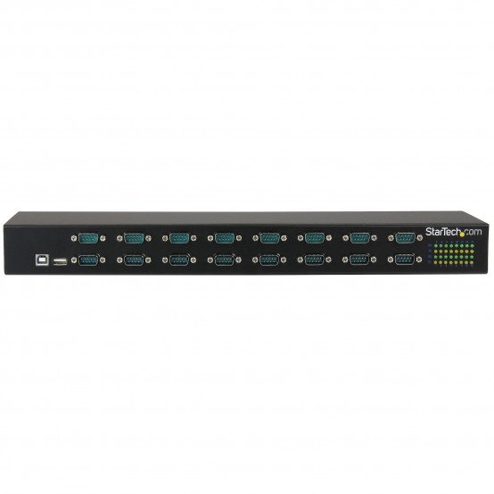Adaptor StarTech.com 16-Port USB-to-Serial Adapter Hub ICUSB23216FD