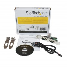 Adaptor StarTech.com 24in Internal USB Motherboard Header to 2 Port Serial RS232 Adapter ICUSB232INT2