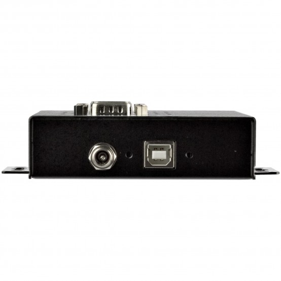 Adaptor StarTech.com 4 Port Serial Hub USB to RS232/RS485/RS422 Adapter - Industrial USB 2.0 to DB9 Serial Converter Hub - IP30