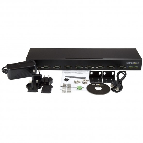 Adaptor StarTech.com 8-Port USB-to-Serial Adapter Hub ICUSB23208FD