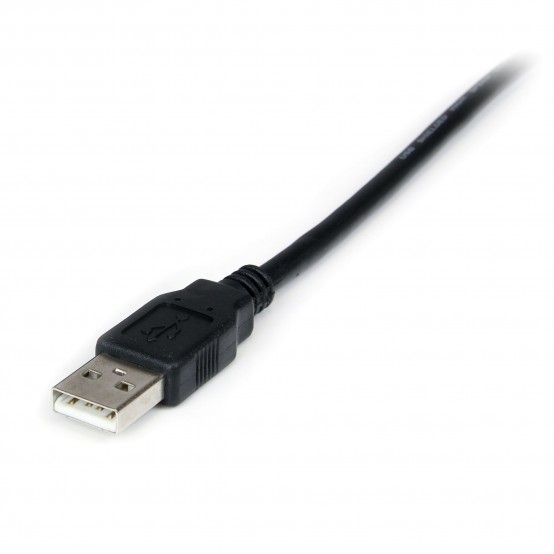 Adaptor StarTech.com USB to Serial RS232 Adapter - DB9 Serial DCE Adapter Cable with FTDI - Null Modem - USB 1.1 / 2.0 - Bus-Po