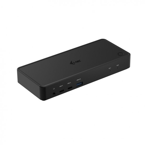 Docking Station iTec USB-C/Thunderbolt KVM Docking station Dual Display + Power Delivery 65/100W C31DUALKVMDOCKPD