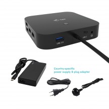 Docking Station iTec USB-C HDMI DP Docking Station with Power Delivery 65W + i-tec Universal Charger 77 W C31HDMIDPDOCKPD65
