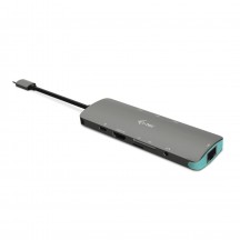 Docking Station iTec USB-C Metal Nano Docking Station 4K HDMI LAN + Power Delivery 100 W C31NANODOCKLANPD