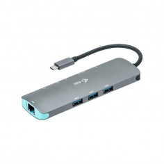 Docking Station iTec USB-C Metal Nano Docking Station 4K HDMI LAN + Power Delivery 100 W C31NANODOCKLANPD 2