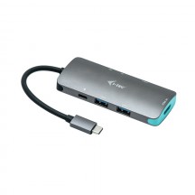 Docking Station iTec USB-C Metal Nano Dock 4K HDMI + Power Delivery 100 W C31NANODOCKPD