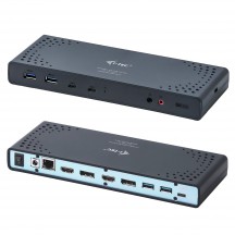 Docking Station iTec USB 3.0 / USB-C / Thunderbolt 3 Dual Display Docking Station + Power Delivery 65W CADUA4KDOCKPDL