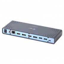 Docking Station iTec USB 3.0 / USB-C / Thunderbolt 3 Dual Display Docking Station + Power Delivery 65W CADUA4KDOCKPDL