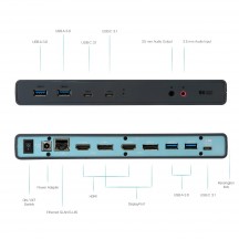 Docking Station iTec USB 3.0 / USB-C / Thunderbolt 3 Dual Display Docking Station + Power Delivery 65W CADUA4KDOCKPDL