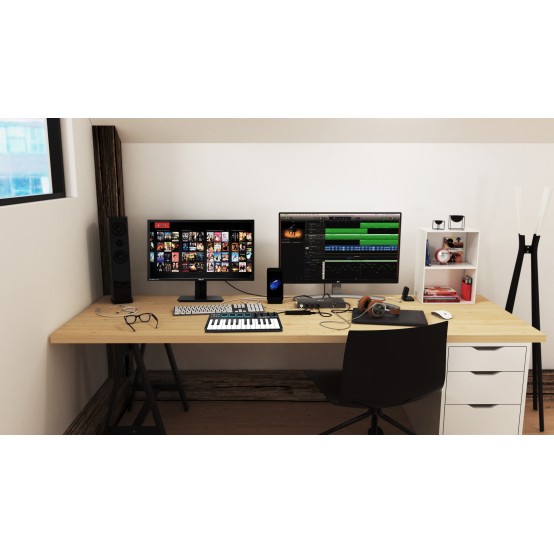 Docking Station iTec USB 3.0 / USB-C / Thunderbolt 3 Dual Display Docking Station CADUAL4KDOCK