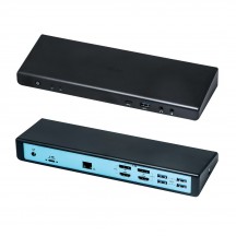 Docking Station iTec USB 3.0 / USB-C / Thunderbolt 3 Dual Display Docking Station + Power Delivery 85W CADUAL4KDOCKPD