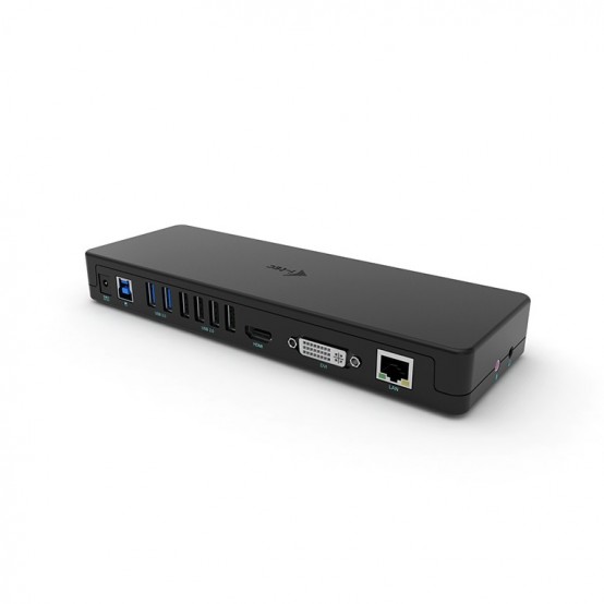 Docking Station iTec USB 3.0 / USB-C Dual Display Docking Station HDMI DVI + VGA CAHDMIDVIDOCKPRO