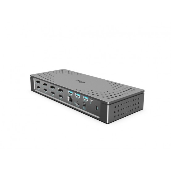 Docking Station iTec Universal USB 3.0/USB-C/Thunderbolt, Quattro 4K Display Docking Station + Power Delivery 100W CAQUATTRODOC