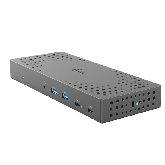 Docking Station iTec USB 3.0 / USB-C / Thunderbolt, 3x 4K Docking Station Gen 2 + Power Delivery 100W CATRIPLE4KDOCKPD2