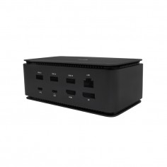 Docking Station iTec USB4 Metal Docking station Dual 4K HDMI DP with Power Delivery 80 W + i-tec Universal Charger 112 W USB4DU