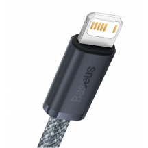 Cablu Baseus Dynamic Series, Fast Charging Data Cable pt. smartphone, USB la Lightning Iphone 2.4A, 1m, braided, gri CALD000416