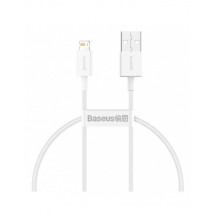 Cablu Baseus Superior, Fast Charging Data Cable pt. smartphone, USB la Lightning Iphone 2.4A, 0.25m, alb CALYS-02