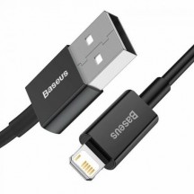 Cablu Baseus Superior, Fast Charging Data Cable pt. smartphone, USB la Lightning Iphone 2.4A, 1m, negru CALYS-A01