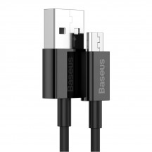 Cablu Baseus Superior, Fast Charging Data Cable pt. smartphone, USB la Micro-USB 2A, 1m, negru CAMYS-01