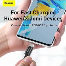 Cablu Baseus Superior, Fast Charging Data Cable pt. smartphone, USB Type-C la USB Type-C 100W, 2m, alb CATYS-C02