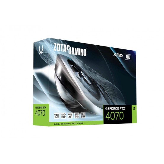 Placa video Zotac GeForce RTX 4070 AMP AIRO ZT-D40700F-10P