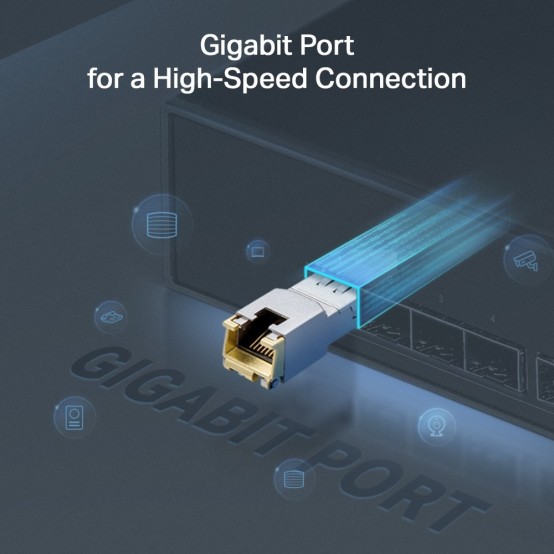Adaptor TP-Link 1000BASE-T RJ45 SFP Module TL-SM331T
