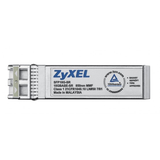Adaptor ZyXEL 10GBASE-SR SFP+ 850nm 300m DOM Transceiver Module SFP10G-SR-ZZ0101F